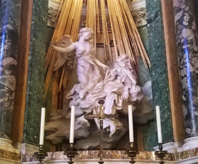 Die Verzückung der heiligen Theresa