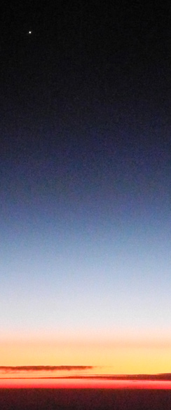 Jupiter auf dem Rückflug