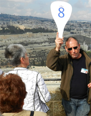 Danny auf dem Ölberg