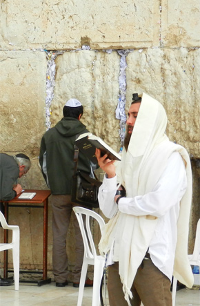 Beten an der Klagemauer