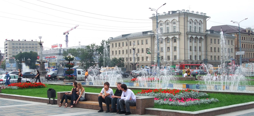 Im Zentrum von Kazan