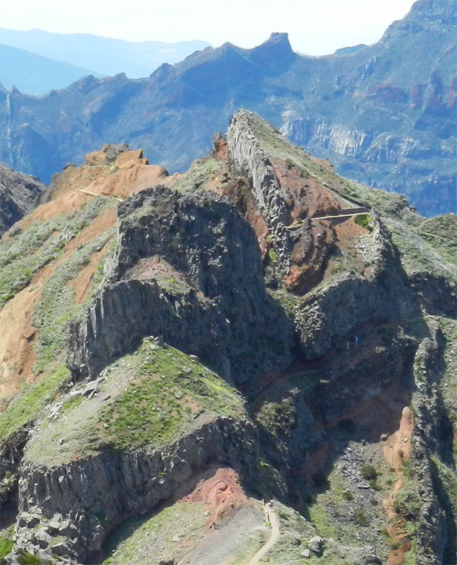 Sicht vom Pico de Arieiro - 1818 m