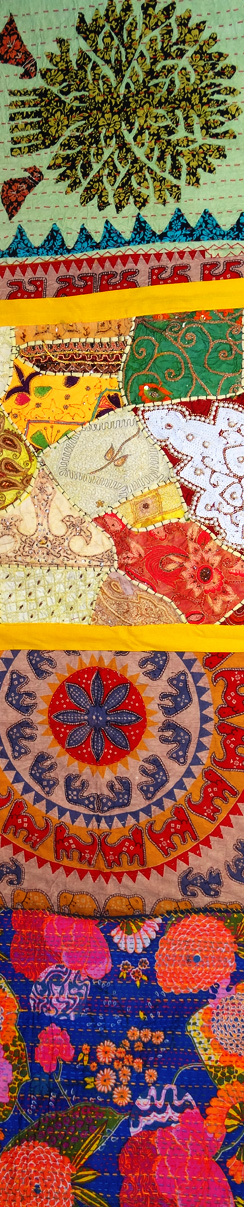 Stoff auf dem Markt am Maybachufer