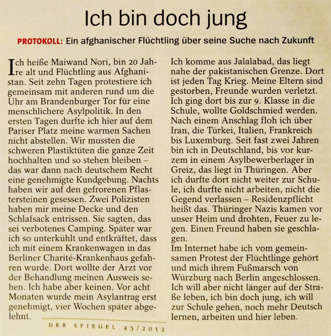 So geht Deutschland mit Flüchtlingen um