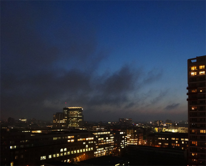 Sunset 21. November 16:51 h