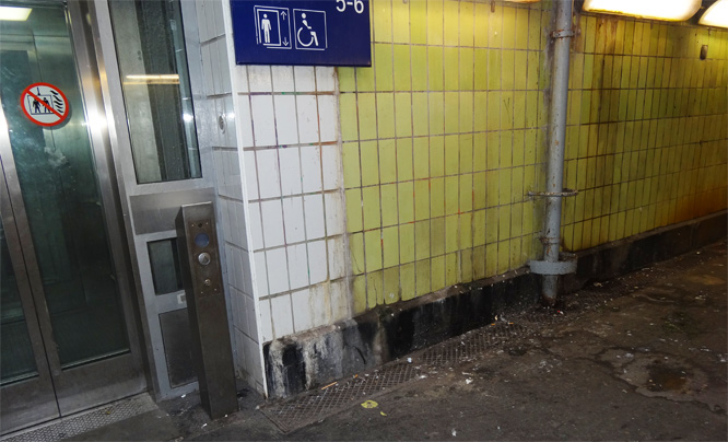 Sauerei bei Die Bahn - Schöneweide