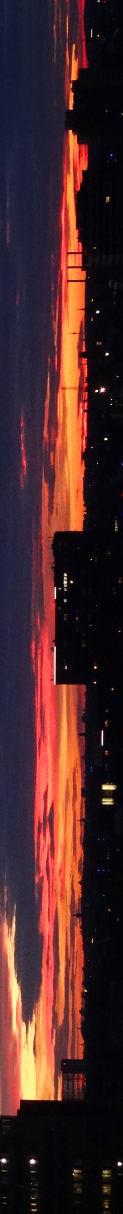 Sunset 27.12.2013, 16:33 h