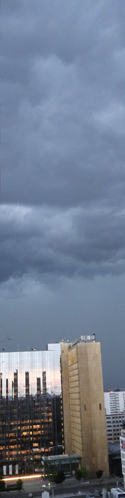 Gewitter über Berlin