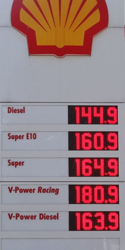 Benzinpreis Montag, 18.06.2013