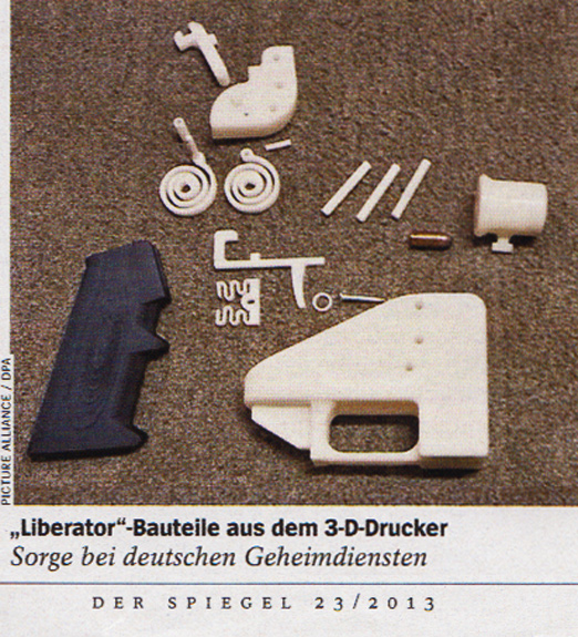 Liberator - Pistole aus dem 3D-Drucker