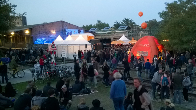 Radioeins Parkfest Gleisdreieck