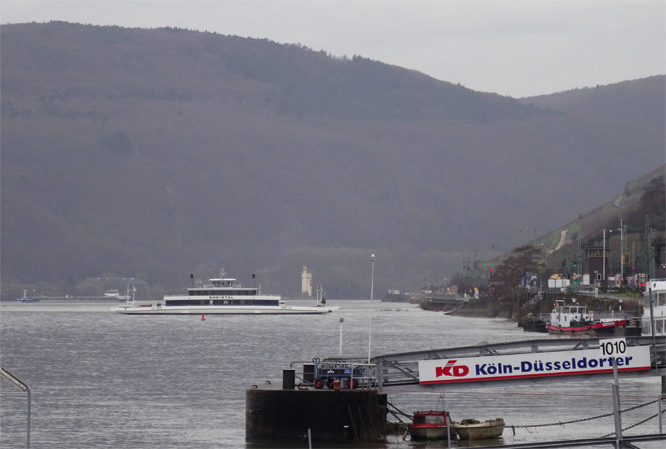 Der Rhein bei Rüdesheim - Das Binger Loch
