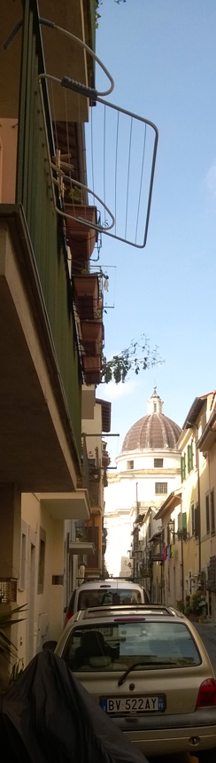 Die Kirche in Castell Gandolfo