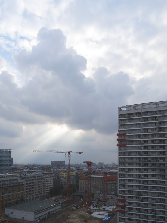 Wolken am 21. September 2014, 16,57 h 