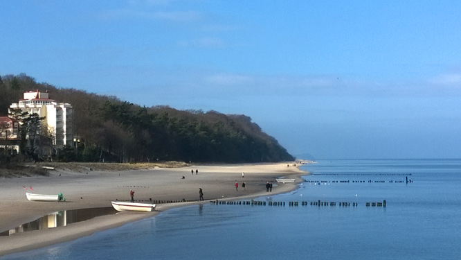 Bansin, Sicht nach Nordwesten