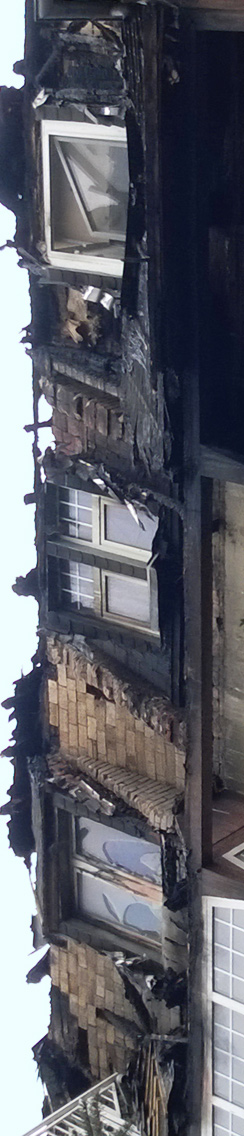 Brand in der Kleinestrasse 11, Magdeburg