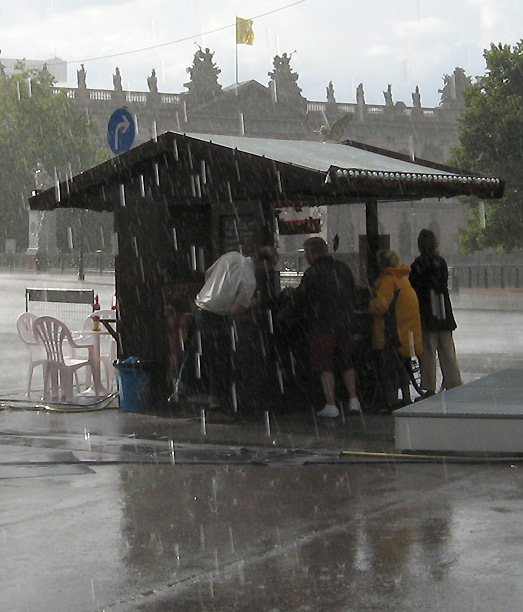 Gewitter Schlossbrücke Berlin