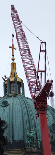 Reparatur am Berliner Dom, 06.12.2006