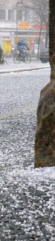 Erster Schnee in Berlin