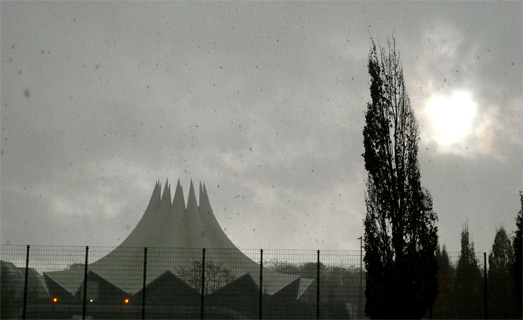 Erster Schnee in Berlin