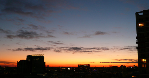 Sunset 24.11.2007