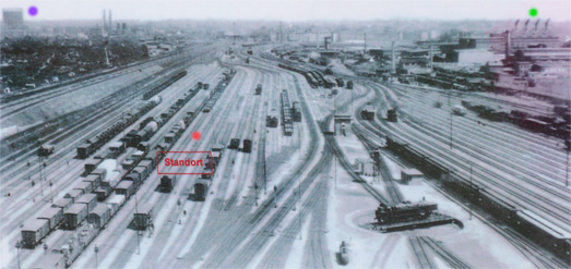 Blick vom Wasserturm 1935