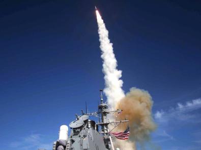 Abschuss einer SM-3-Rakete