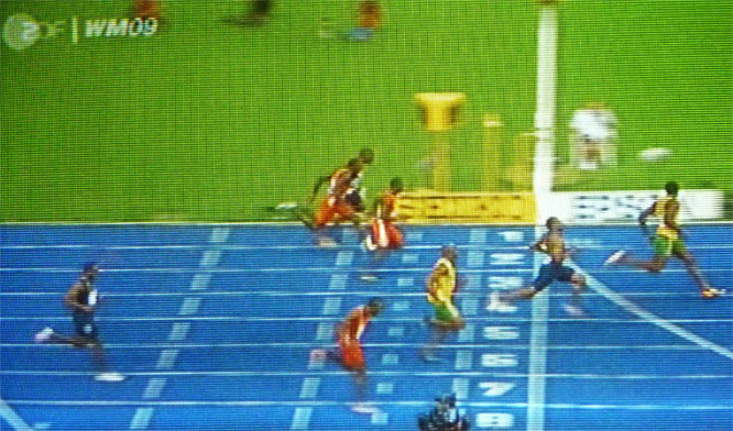 100 Meter Finale Berlin 2009