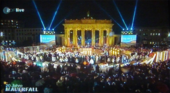 Berlin, Festakt zu 20 Jahre Mauerfall 2009