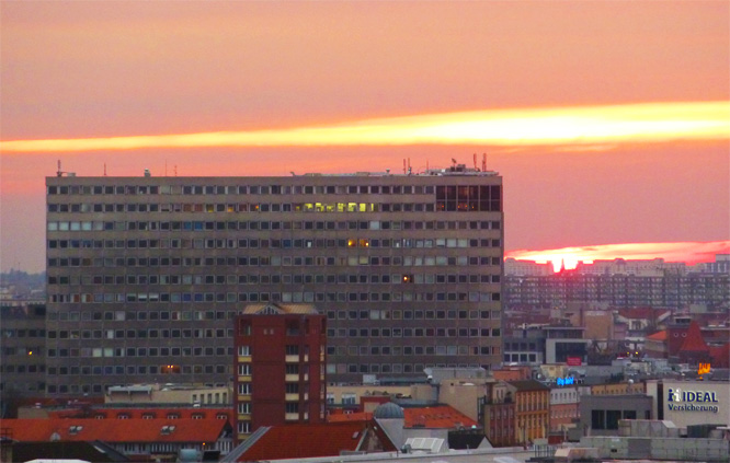 Sunset am 22. November 2009, 16:01 h