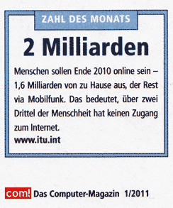 internet statistik 2010