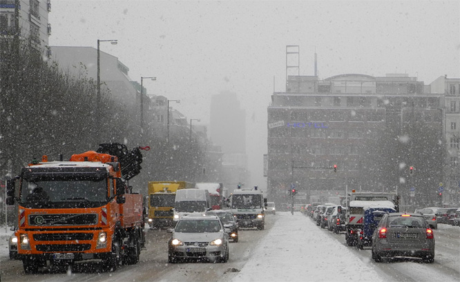 Schnee am 02. Dezember 2010