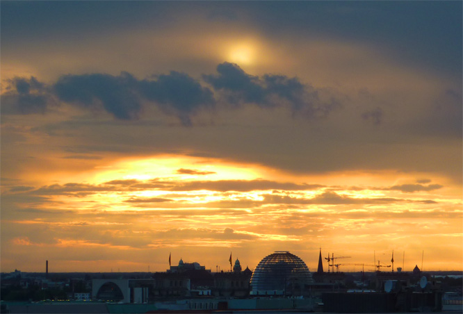 Sunset 30. Mai 2010, 20:40, Berlin