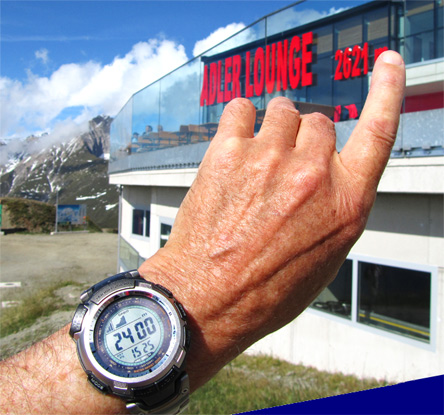 Adler Lounge mit falscher Höhenangabe