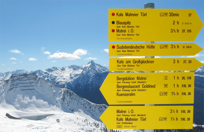 Sicht von der Adlerlounge